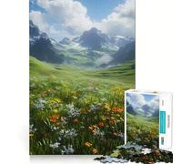 Natural Landscapes 1000 Piece Jigsaw Puzzles for Teenagers Memory Gain Stress Free Design Assembly Heartfelt Gift (38x52cm)