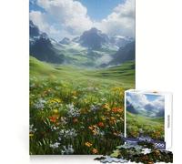 Natural Landscapes 1000 Piece Jigsaw Puzzles for Teenagers Memory Gain Stress Free Design Assembly Heartfelt Gift (38x52cm)