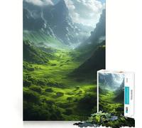 Natural Landscapes 1000 Pieces Jigsaws Adults Puzzles Gifts Memory Upgrade Leisure Time Sharp Cut Wall Art Decor (38x26cm)
