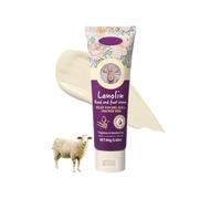Natural Lanolin Cream for Hands & Foot, Foot Moisturizer for Dry Cracked Feet Skin, Non-Greasy Fast Absorbing Formula, Skin Barrier Repair Cream Multi-Purpose Soothing Lotion (1)