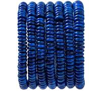 Natural Lapis Lazuli Disk Stone Spacer Beads 6x2mm 38cm/str Flat Rondelle Loose Semi Gemstone Caps for Making Bracelets Necklace