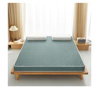 Natural Latex Coconut Palm Mattress Topper - Eco-Friendly 7-Zone Support - Soft and Firm Dual Comfort - Hypoallergenic - King Size 90x200x8CM