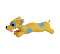 Natural Latex Dog Toy - Puppy Shape Interactive Soft, Heavy Duty Squeaker Sounder, Canine Brain Teaser Target | Safe Elastic Fetching Toy, Destructive Chewing Fitness Piece For Outdoor Play
