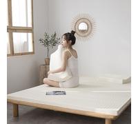 Natural Latex Mattress, Compression and No Deformation, Honeycomb Pore Ventilation, Soft Comfortable Mattress,10cm,90x190cm
