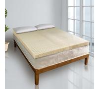 Natural Latex Mattress Honeycomb Ventilation Compression & DeformationFree Soft & Comfortable Flat Type 2.5x240x220cmPerfect for a Restful Sleep