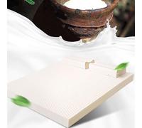 Natural Latex Mattress,Natural Latex Mattress for Back & Shoulder Pain Relief, Extra Thick Comfortable Bed Cushion, Eco-Friendly Sleep Solution for Better Rest