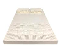 Natural Latex Mattress Topper 100% Organic Foam Bed Pad 1" Thick for Exceptional Comfort & Support 200x200cm (79"x79") Perfect for a Restful Sleep