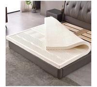 Natural Latex Mattress Topper, Durable Non-Collapse Support with Honeycomb Ventilation for Enhanced Comfort
