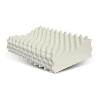 Natural Latex Pillow Sleeping Bed Pillow, Medium Firmness Latex Pillow for Side, Back, And Stomach Sleepers, Removable Breathable Cotton Cover,C,40x60CM