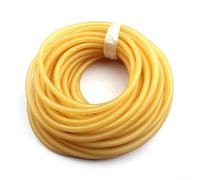 Natural Latex Rubber Tube 20m 10mm OD 6mm ID Reusable
