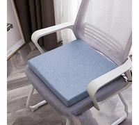 Natural Latex Seat Cushion for Office Chair Sofa Car Non Slip Desk Chair Cushion Back Support Fits Most Chairs and Car Seats Breathable Cushion for Ultimate Comfort 40x40x10cm