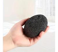 Natural Lava Pumice Stone, Foot Callus Remover and Exfoliator, Black