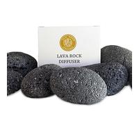 Natural Lava Rock Diffuser - Passive Stone Diffuser for Essential Oils - 100% Natural Volcanic Aromatherapy by Silk Road Organic