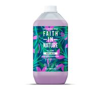 Faith In Nature Natural Lavender & Geranium Body Wash, Relaxing Shower Gel, Vegan & Cruelty Free, No SLS or Parabens, 5L Refill Pack