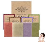 Natural Lavender Rose Essential Oil Exfoliating Soap Bar For Face & Handmade Gift Body Handmade G8A1