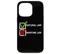 Natural Law Over Maritime Law Checkmark Case for iPhone 13 Pro