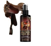 Natural Leather Conditioner for Horse Tack, Beeswax Saddle Soap & Bridle Cleaner, Restores, Softens & Waterproofs, For Dry & Cracked Leather, Equestrian Supplies