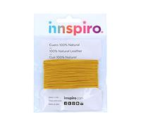 Natural Leather Cord Yellow 2.0mm 5m
