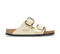 Natural leather slippers for women Birkenstock Arizona Big Buckle Blanc 41 Étroit