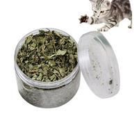 Natural Leaves Catnip - Stress-Free Real Natural Leaves Catnip | Harmless Catniip Leaf Single Can | Healthy Cat Snacks for Teeth Cleaning, Hair Removal, Mood Regulation