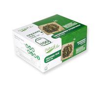 Natural Life Ceylon Green Tea 100 Teabags Premium Pure Unflavoured Loose Leaf Quality Tea Bulk Pack