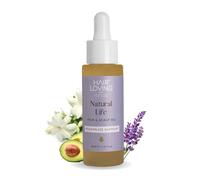 Natural Life Oil For Menopause Support by Hair Loving - Pre Shampoo Oil to Promote Hair Growth - Prevents Dandruff & Frizz, Lengthens, Strengthens & Thickens Hair