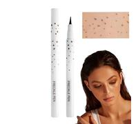 Natural Lifelike Freckle Pen - Waterproof Long-Lasting Soft Spot Makeup for Like-real Look - Brown Liquid Eyeliner