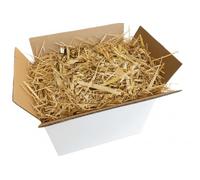 Natural Litter Straw 500 g | Pressed Wheat Straw Bale | Absorbent, Heat Insulating Litter Tray Ideal for Rabbits, Rodents, Horses, Chickens and Small Animals
