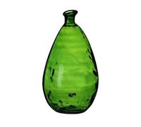 NATURAL LIVING Lou Vase 12 L Recycled Glass Emerald Diameter 25 cm x Height 47 cm