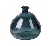 NATURAL LIVING Mila Vase 2L Recycled Glass Quartz D17CM X H18CM