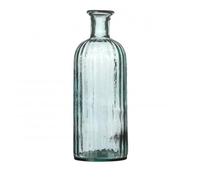 NATURAL LIVING Sahara Column Vase 2.5 L Recycled Glass Diameter 13 cm x Height 34 cm