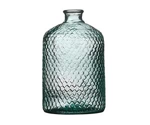NATURAL LIVING Serena 5L Recycled Glass Vase DIAM 18.5CM X H31CM