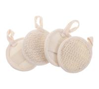 Natural Loofah Exfoliating Body Scrubber Bath Sponge Circular