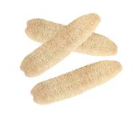 Natural Loofah Sponge, 3 Pack Luffa Exfoliating Sponge, Plant Scrubber Sponge for Bath Skin Cleaning Spa Daily Cleaner