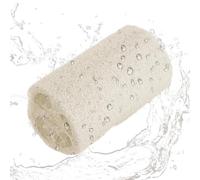 Natural Loofah Sponge - 4 Inch Body Scrubber for Bath and Dishes | Organic Luffa Bath Shower Sponge, Body Back Scrubber for Men Women Adults Bathing Daily Care
