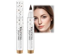 Natural-Looking Freckle Pen - Waterproof, Long-Lasting, Easy to Use for Effortless Sunkissed Makeup - Light Brown