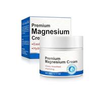 Natural Magnesium Cream for Sleep, Leg Cramps & Muscle soreness - Hydrating Calming Magnesium Butter for Relaxation, 90g