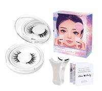 Natural Magnetic Eyelashes - False Eyelash Kit, Magnetic Eyelashes for a Natural Look | Eyelash Extension Cluster, Applicator, Easy to Apply at Home, Treat Yourself
