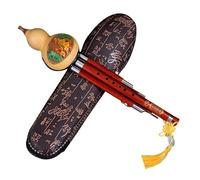 Natural Mahogany Hulusi Professional Cucurbit Flute Handmade Gourd Flute 7 Hole Gourd Musical For Beginners Gourd Instrument