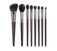 Natural Makeup Brush Set Eye Shadow Makeup Brush Goat Hair Set Makeup 8pcs