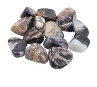 Natural Malachite Turquoise Quartz Crystals and Healing Stones Tumbled Bulk Mineral Specime Gemstones Home Aquarium Decoration for DIY, Decor, Reiki, Collection, Crafts(Silver Leaf Jasper,500g)