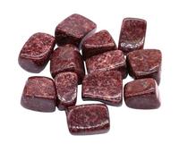 Natural Malachite Turquoise Quartz Crystals and Healing Stones Tumbled Bulk Mineral Specime Gemstones Home Aquarium Decoration for DIY, Decor, Reiki, Collection, Crafts(Red Spot Jasper,500g)