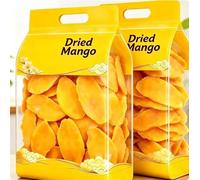 Natural Mango Dried Fruit, Soft and Sweet Fruit, Snack Food, Dessert, Preserved Fruit, Delicious Chinese Snack Gift (1bag)