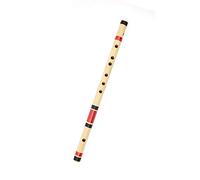 Natural Medium, Budget Bansuri, Right Hand,19 inches (with Written Manual & Bag) by Indian Collectible