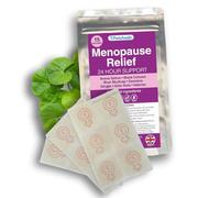 Natural Menopause Support Patch - Drug Free, Hormone Free with Valerian, Black Cohosh, Avena Sativa, Damiana, Ginger, Gotu Kola. Waterproof, Hypoallergenic, Vegan - 15 Patches