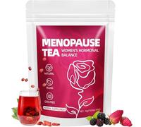 Natural Menopause Support Tea - Herbal Blend For Hormone Balance & Symptom Relief | Promotes Restful Sleep(1pcs)