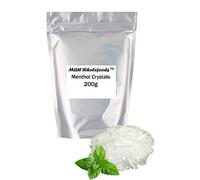 Natural Menthol Crystals Congestion Blocked Nose Relief Cold Flu Aromatherapy Premium Grade Quality! (200g)
