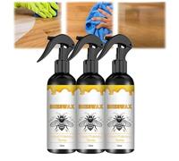 Natural Micro-Molecularized Beeswax Spray120ML, Beeswax Spray Polish for Wood & Furniture, Protective Conditioning Formula, Non-Toxic & Eco-Friendly For Floors and Furniture (3)