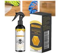 Natural Micro-Molecularized Beeswax Spray120ML, Beeswax Spray Polish for Wood & Furniture, Protective Conditioning Formula, Non-Toxic & Eco-Friendly For Floors and Furniture (1)