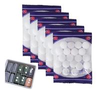 Natural Mo-th Balls,Vintage Mo-th Balls,Mo-thballs for Effective and Long Lasting Protection Against Mo-THS,Mo-th Repellent for Wardrobes,for Clothes,5pcs